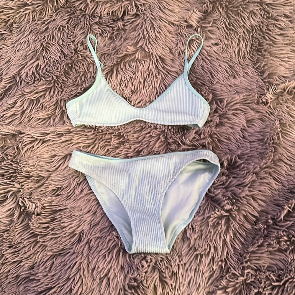 Blue aerie bikini